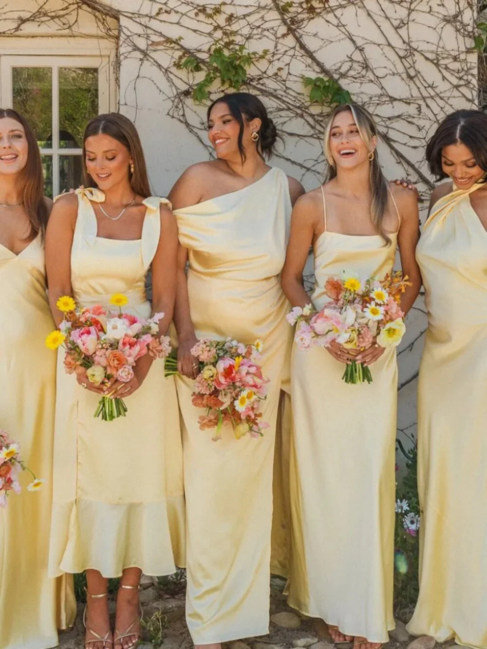 Show Me Your MuMu Butter Yellow Sleeveless Bridesmaid Dress - Picture 5 of 16